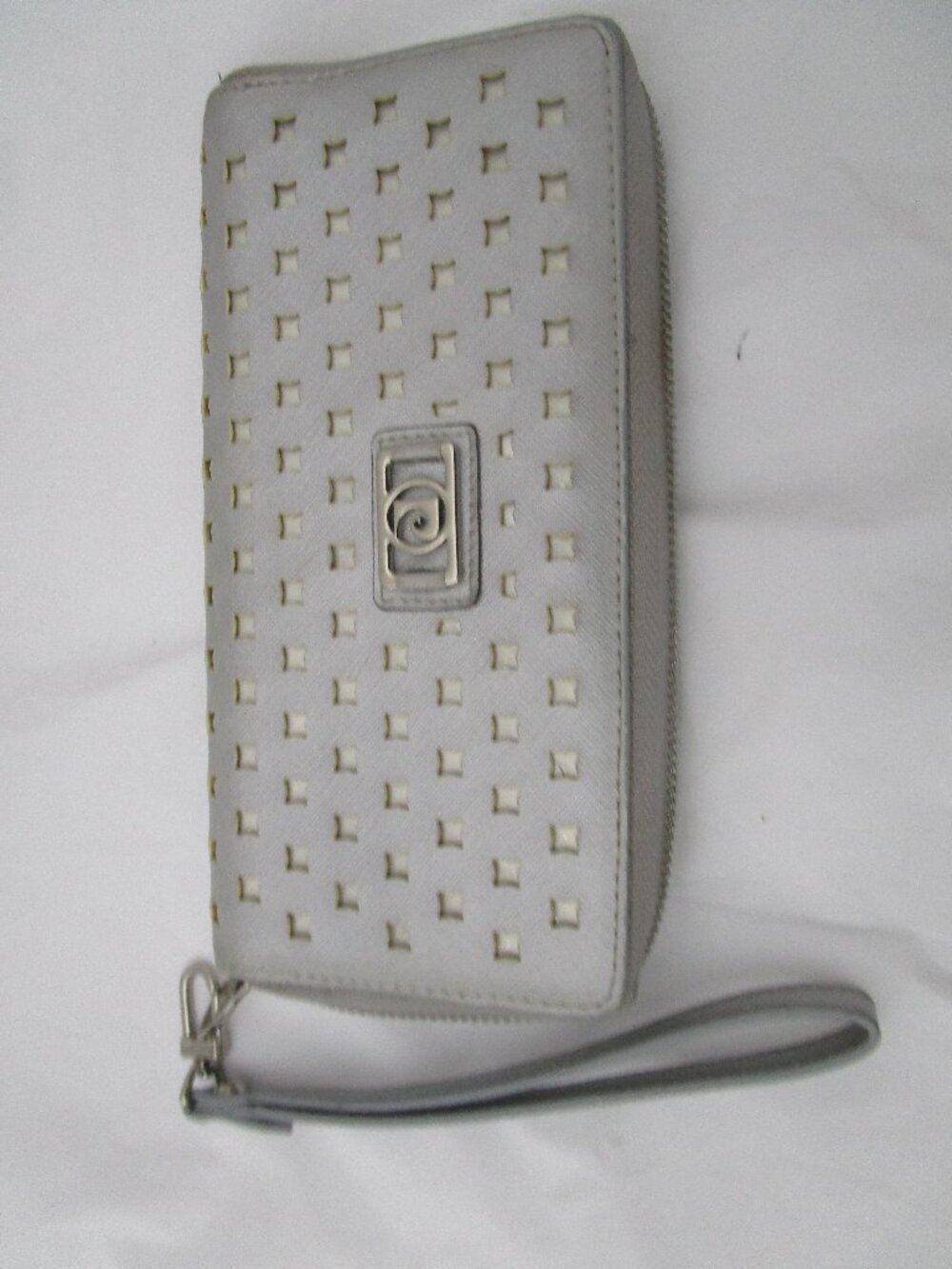 Unique Silver Pierre Cardin envelope wallet pocket-preowned